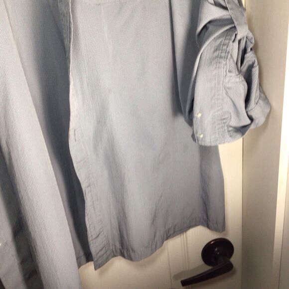 Eddie Bauer Shirt Men's TXL Blue Classic Fit Travex Hiking Camping Outdoor - Picture 7 of 16